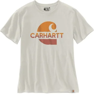 Carhartt Koszulka Carhartt Heavyweight Fadded C Malt - Koszulki męskie - miniaturka - grafika 1