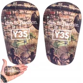 Piłka nożna - Ochraniacze Piłkarskie Dla Dzieci i Dorosłych Na Piszczele Małe Lekkie Y3S - miniaturka - grafika 1