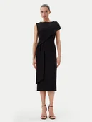 Sukienki - Rinascimento Sukienka koktajlowa CFC0019923002 Czarny Regular Fit - miniaturka - grafika 1