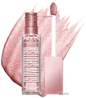 Cienie do powiek - NYX Professional Makeup - ULTIMATE - GLOW SHOTS - Liquid Eyeshadow - Płynny cień do powiek - 7,5 ml - 04 GRAPEFRUIT GLOW - miniaturka - grafika 1