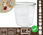 Pojemniki kuchenne - Słoiki WECK / żaroodporny słoik 580ml MOLD / Wamar-Sosenka - miniaturka - grafika 1