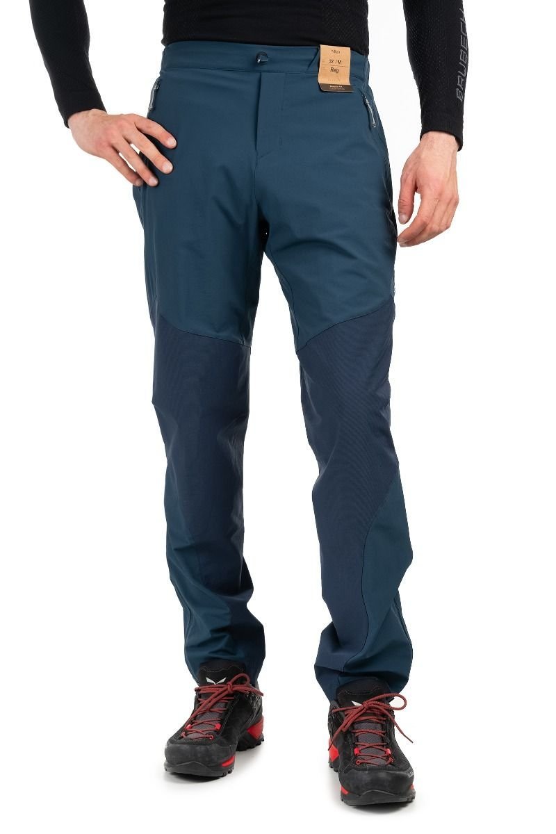 Rab Spodnie trekkingowe softshell męskie Torque niebieskie 32_M