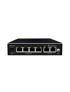 LevelOne FEP-0631 łącza sieciowe Fast Ethernet (10/100) Obsługa PoE Czarny - Pozostałe akcesoria sieciowe - miniaturka - grafika 1