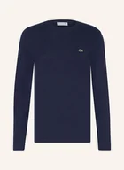 Moda i Uroda OUTLET - Lacoste Koszulka Z Długim Rękawem blau - miniaturka - grafika 1