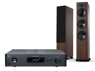NAD C 389 (czarny) + Tesi 6 (mokka) - Zestawy stereo - miniaturka - grafika 1
