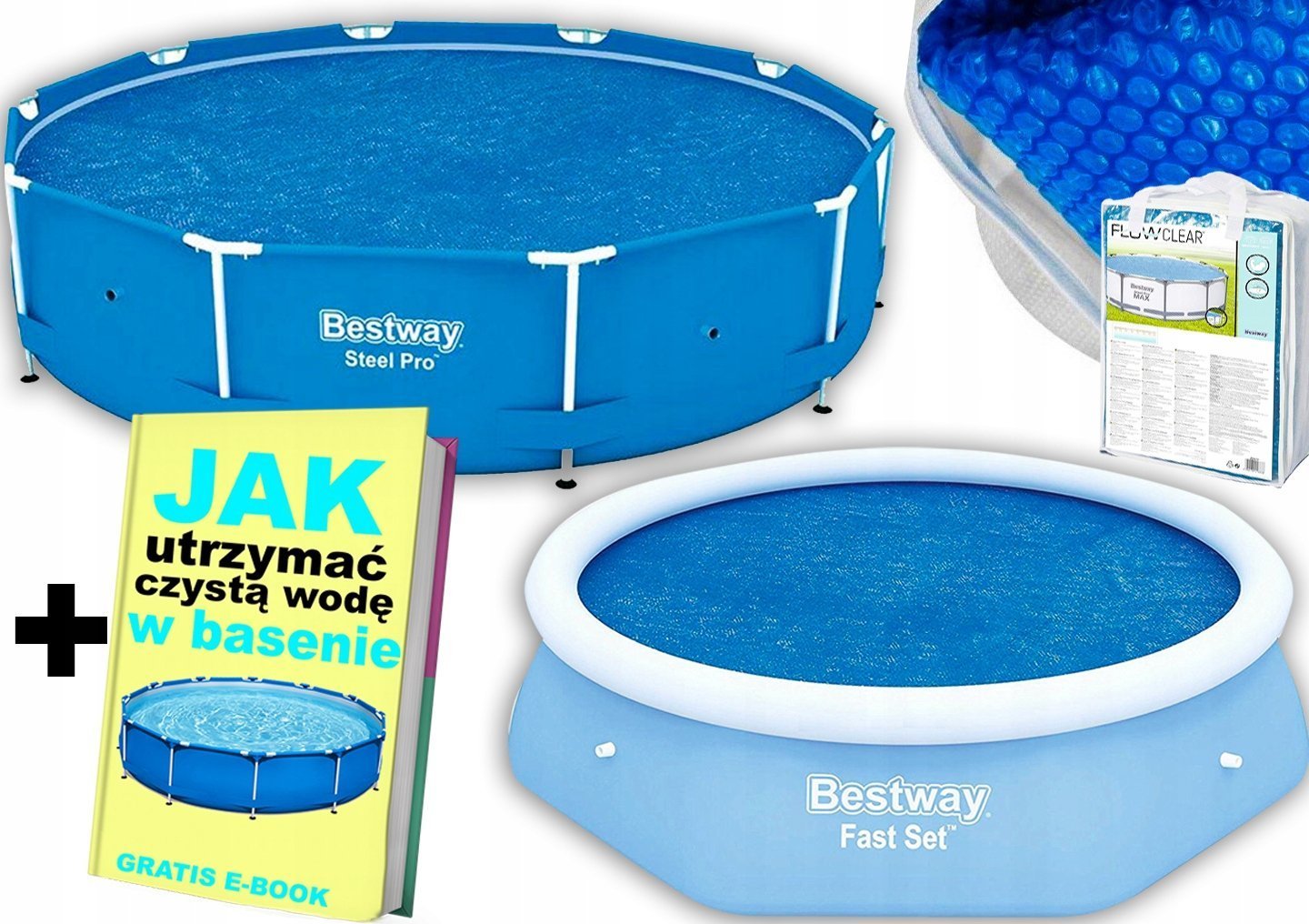 Bestway Mata Solarna Grzewcza do Basenu BESTWAY 457 cm