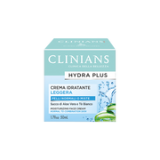 Kremy do twarzy - Clinians Hydra Plus Aloes - Krem nawilżający do twarzy dzień i noc (50 ml) - miniaturka - grafika 1