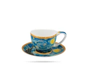 Filiżanki - Filiżanka Espresso Vanessa Van Gogh Noc Carmani - miniaturka - grafika 1