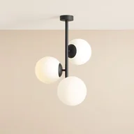 Lampy sufitowe - Fin M lampa sufitowa 3-punktowa czarna 1120PL_E1_M - miniaturka - grafika 1