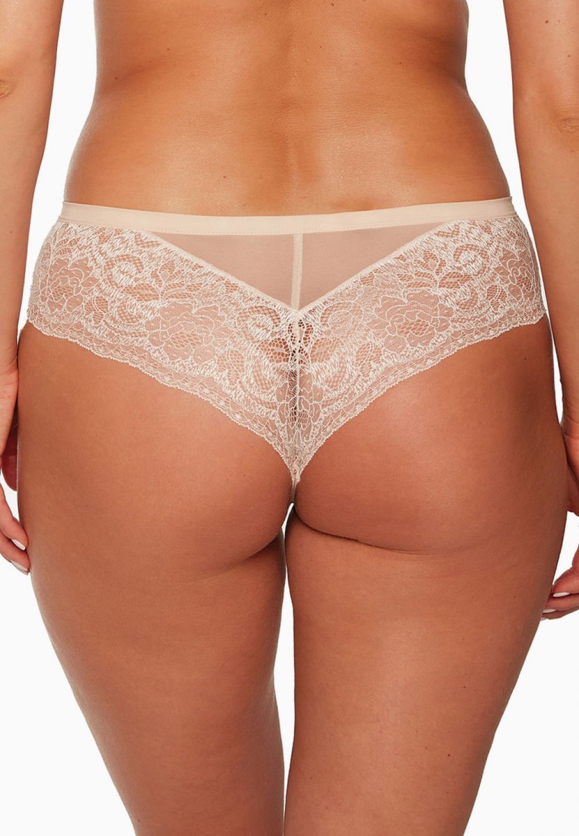 Brazyliany damskie z koronk�� Delia 1208 be��owe S