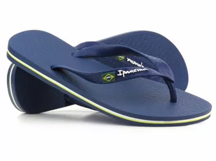Basenowe japonki męskie IPANEMA 80415, niebieskie z flagą Brazylii - Ipanema - Klapki i japonki męskie - miniaturka - grafika 1