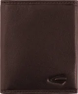 Portfele - Camel Active Small Slim CAMEL ACTIVE skórzany portfel, etui brąz 286-701 29 RFID - miniaturka - grafika 1