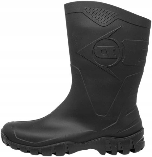 DUNLOP MĘSKIE KALOSZE WSUWANE CZARNE LOGO 38 16AA