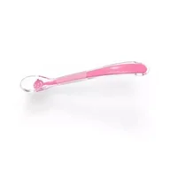 Sztućce dla dzieci - Babyono Miękka łyżeczka silikonowa dla niemowląt BABY`S SMILE - miniaturka - grafika 1