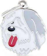 Odblaski i adresówki - Zawieszka Adresówka Identyfikator z grawerem dla psa sheepdog - miniaturka - grafika 1