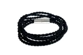 Bransoletki - Bransoletka Magnetyczna W Kolorze Czarnym - miniaturka - grafika 1