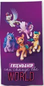 Okrycia kąpielowe dla dzieci - Ręcznik kąpielowy szybkoschnący MY LITTLE PONY - miniaturka - grafika 1