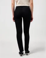 Spodnie damskie - WRANGLER SLIM RETRO BLACK 112352334 26/32 - miniaturka - grafika 1