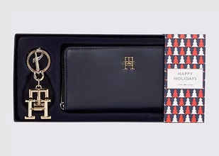 Tommy Hilfiger Zestaw portfel + brelok AW0AW14004 one size Iconic Tommy GP Wallet Keyfob - Portfele - miniaturka - grafika 1