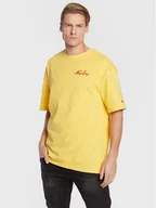Koszulki męskie - New Era T-Shirt Food Graphic 60284764 Żółty Oversize - miniaturka - grafika 1