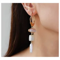 Kolczyki - Kolczyki Długie Wiszące  Kws39 - miniaturka - grafika 1