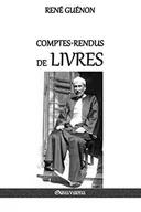 Książki do nauki języka francuskiego - Omnia Veritas Ltd Comptes-rendus de livres - Guénon René - miniaturka - grafika 1