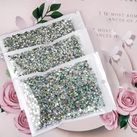 Inne - TEMU 6000 sztuk Kryształów AB z Żywicy, 3mm/4mm/5mm Płaskie Kamienie do Rękodzieła DIY, Sztuki Paznokciowej, Odzieży i Makijażu - Bezzapachowe - miniaturka - grafika 1