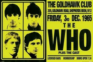 Pyramid Posters The Who (Goldhawke Club) - plakat PP32114 - Plakaty - miniaturka - grafika 1