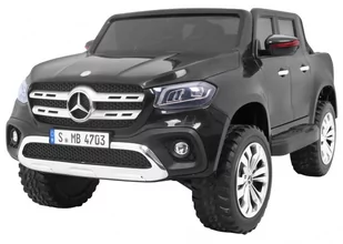 Auto na akumulator Mercedes Benz X-Class Czarny - Pojazdy elektryczne dla dzieci - miniaturka - grafika 1