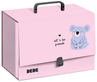 Teczki i skoroszyty - BEBE Friends Teczka z rączką C4 10cm Bebe Kids Pastel - miniaturka - grafika 1