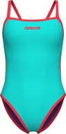 Stroje kąpielowe - Damski Strój kąpielowy WOMEN'S ARENA SOLID REV SWIMSUIT CHALLEN - miniaturka - grafika 1