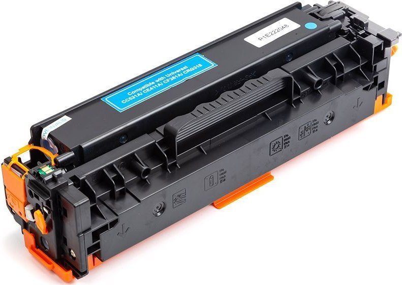 Toner HP Extra Digital Spausdintuvo kasetė HP CC531A, CE411A, CF381A, UNV, mėlyna
