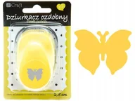Dziurkacze - Dziurkacz ozdobny DPCRAFT 2,5cm Motyl 4 - miniaturka - grafika 1