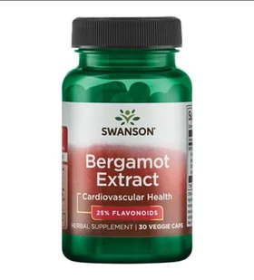 SWANSON Bergamot extract (30 kap) F85A-42968 - Suplementy naturalne - miniaturka - grafika 1