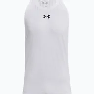 Koszulki sportowe damskie - Koszulka koszykarska męska Under Armour Baseline Cotton Tank 100 - miniaturka - grafika 1