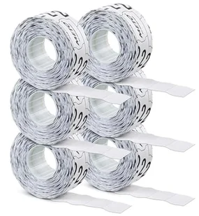 Etykiety etykietowe SATO Judo (26 x 16 mm, 2-wierszowe, 6000 sztuk, białe, trwałe, etykiety cenowe - Cenówki - miniaturka - grafika 1