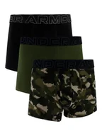 Majtki męskie - Bokserki męskie Under Armour Perf Cotton Nov 3in Green M - miniaturka - grafika 1