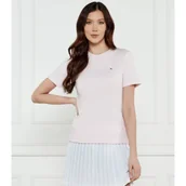 Koszulki i topy damskie - Tommy Hilfiger T-shirt | Slim Fit - miniaturka - grafika 1