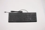 Klawiatury - Lenovo USB Calliope klawiatura Uniwersalne AZERTY Francuski Czarny 00XH598 - miniaturka - grafika 1