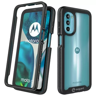 Etui Exoguard 360 - Motorola Moto G52 / G82 - Pancerne Case Obudowa Futerał Ring - Etui i futerały do telefonów - miniaturka - grafika 1