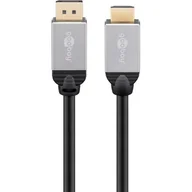 Adaptery i przejściówki - Goobay 71460 DisplayPort / HighSpeed Hdmi adapter - miniaturka - grafika 1