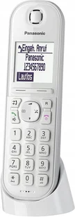 Panasonic KX-TGQ200GW biały - Telefony stacjonarne - miniaturka - grafika 1