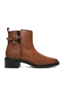 Botki damskie - MEXX Botki CEO-MX/044C-WI44 Brązowy - miniaturka - grafika 1