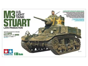 Tamiya Model plastikowy Lekki czołg amerykański M3 Stuart późna produkcja  OD 199 ZŁ! GXP-648796 - Modele do sklejania - miniaturka - grafika 1