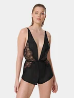 Piżamy damskie - Bluebella Piżama Augusta 42283 Czarny Feminine Fit - miniaturka - grafika 1