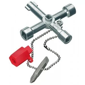 Knipex Klucz wielofunkcyjny do szaf sterowników 76 mm - Klucze i nasadki - miniaturka - grafika 1