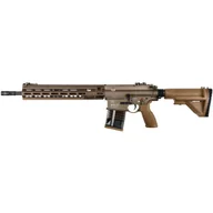 Karabiny ASG - Replika karabinka 6mm AEG H&K Heckler&Koch HK M110 A1 BB, brązowa - miniaturka - grafika 1