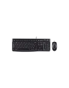 Logitech Klawiatura+Mouse-MK120-USB ITALIA - Klawiatury - miniaturka - grafika 1