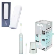 Szczoteczki elektryczne - VITAMMY SMILS Aluminium + etui VITAMMY case 1 white Zestaw prezentowy - szczoteczka soniczna i etui - miniaturka - grafika 1
