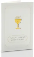 Pamiątka Pierwszej Komunii Świętej - Mini-Album komunijny kielich TS na dwa zdjęcia 13x18 - miniaturka - grafika 1